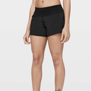 Lululemon Run Times Short in Black